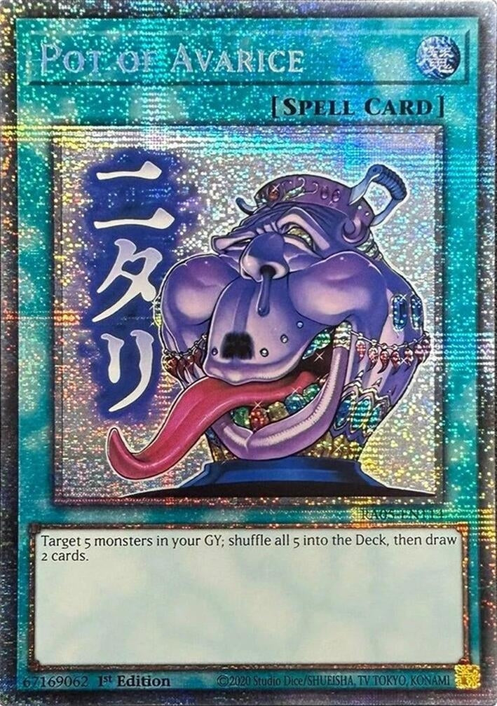 Image for Pot of Avarice (Starlight Rare) (RA05-EN114) (RA05) - YuGiOh