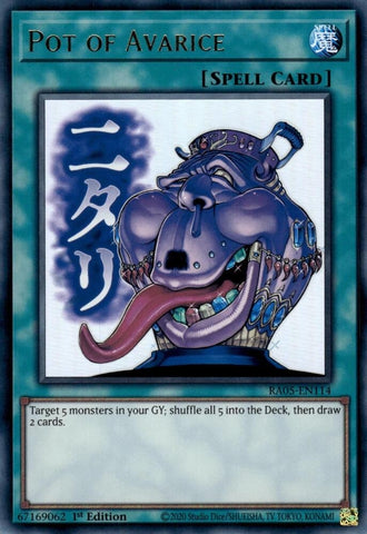 Image for Pot of Avarice (RA05-EN114) (RA05) - YuGiOh