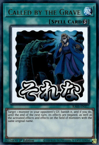 Image for Called by the Grave (RA05-EN117) (RA05) - YuGiOh