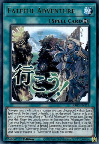 Image for Fateful Adventure (RA05-EN119) (RA05) - YuGiOh