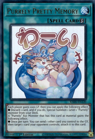 Image for Purrely Pretty Memory (RA05-EN120) (RA05) - YuGiOh