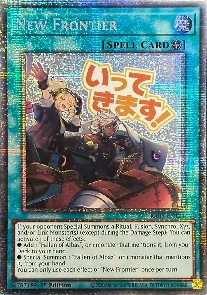 Image for New Frontier (Starlight Rare) (RA05-EN121) (RA05) - YuGiOh