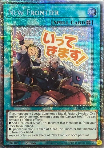 Image for New Frontier (Starlight Rare) (RA05-EN121) (RA05) - YuGiOh