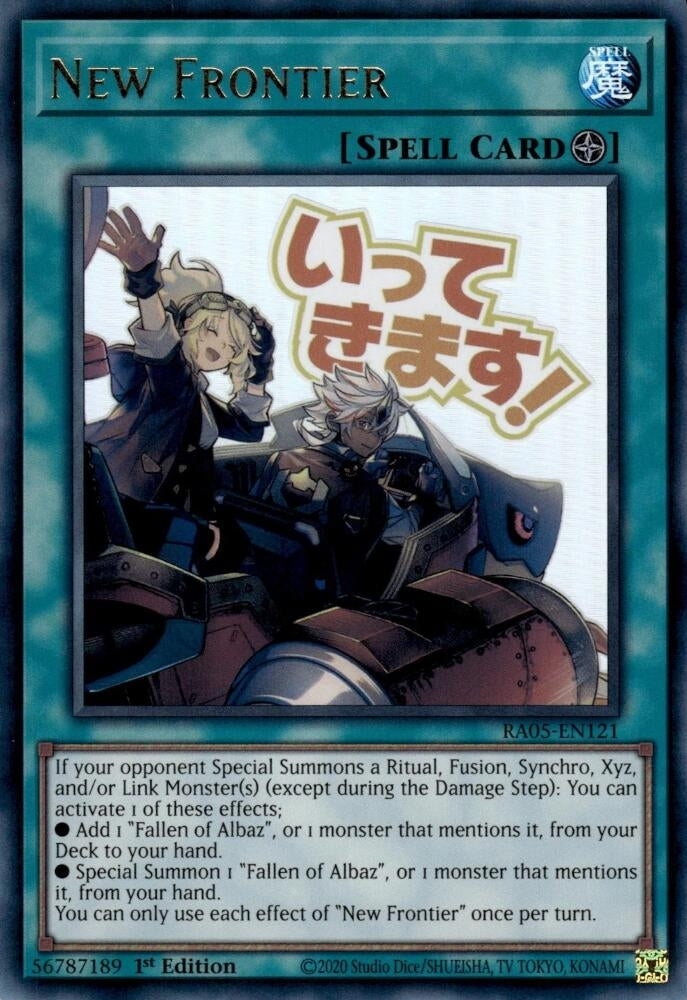 Image for New Frontier (RA05-EN121) (RA05) - YuGiOh