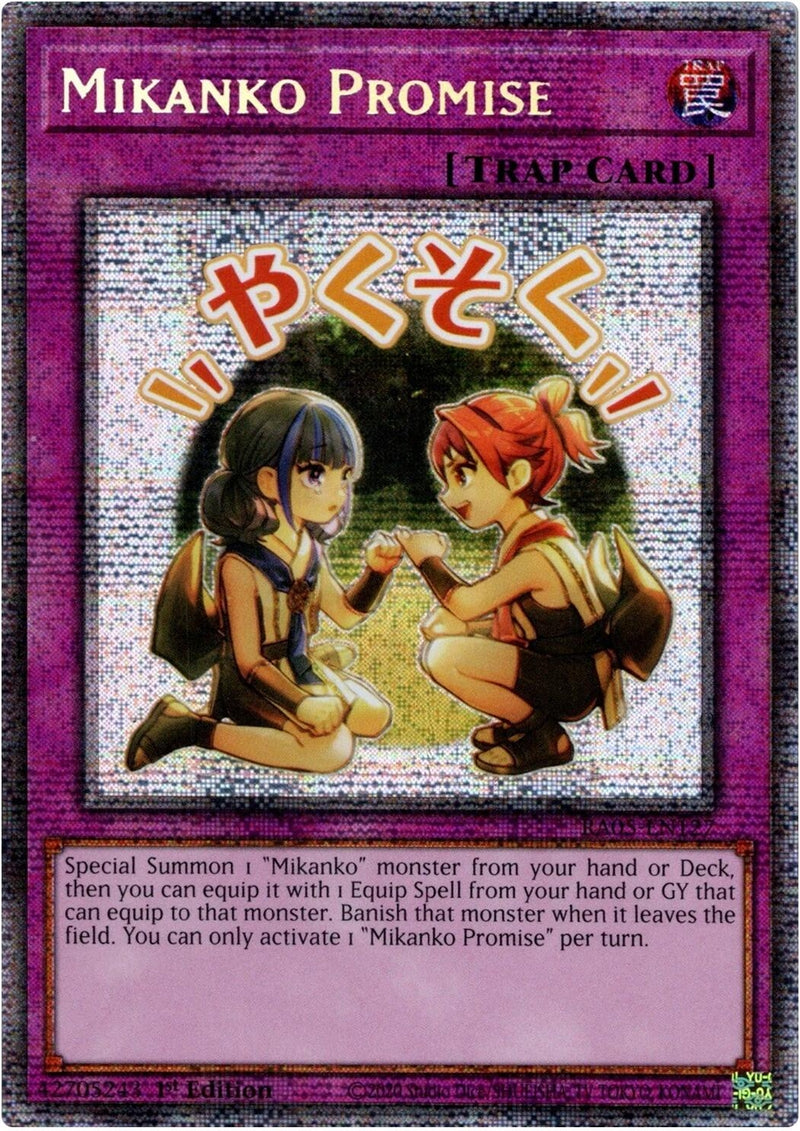 Image for Mikanko Promise (Starlight Rare) (RA05-EN127) (RA05) - YuGiOh