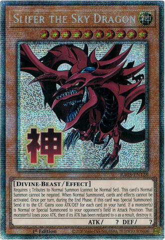 Image for Slifer the Sky Dragon (Starlight Rare) (RA05-EN128) (RA05) - YuGiOh