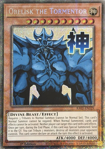 Image for Obelisk the Tormentor (Starlight Rare) (RA05-EN129) (RA05) - YuGiOh
