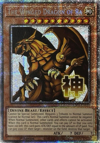 Image for The Winged Dragon of Ra (Starlight Rare) (RA05-EN130) (RA05) - YuGiOh