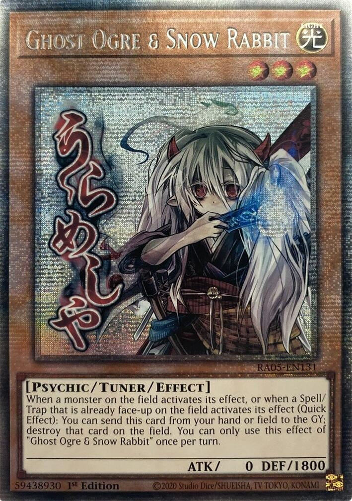 Image for Ghost Ogre & Snow Rabbit (Starlight Rare) (RA05-EN131) (RA05) - YuGiOh