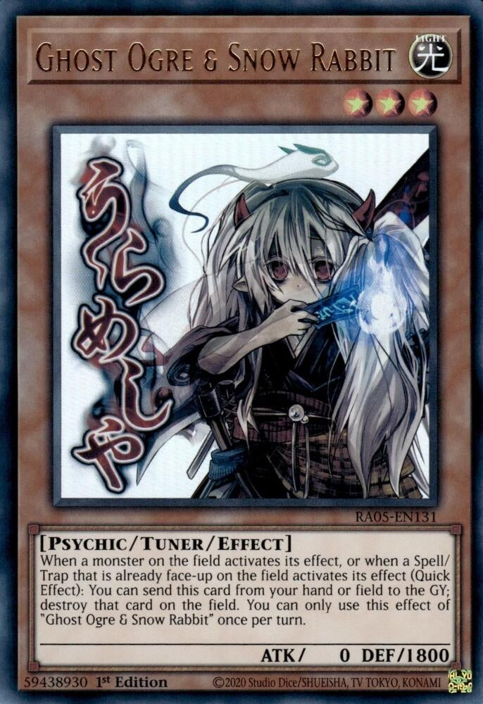 Image for Ghost Ogre & Snow Rabbit (RA05-EN131) (RA05) - YuGiOh