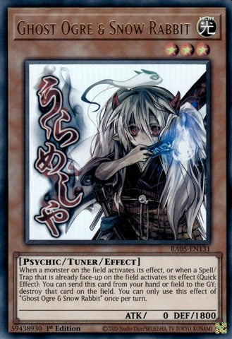 Image for Ghost Ogre & Snow Rabbit (RA05-EN131) (RA05) - YuGiOh