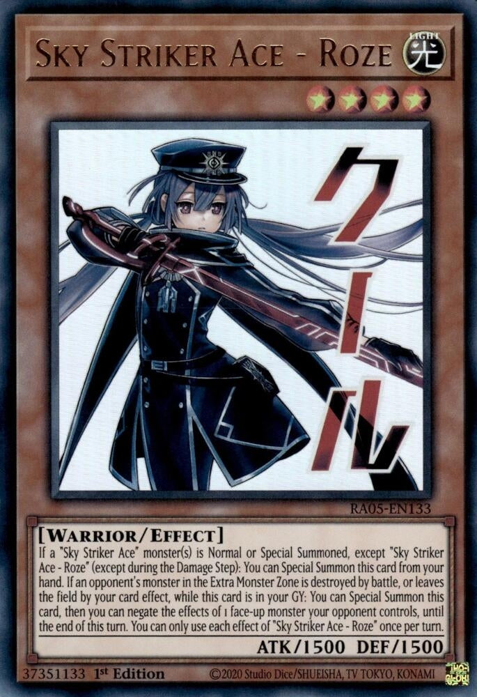 Image for Sky Striker Ace - Roze (RA05-EN133) (RA05) - YuGiOh