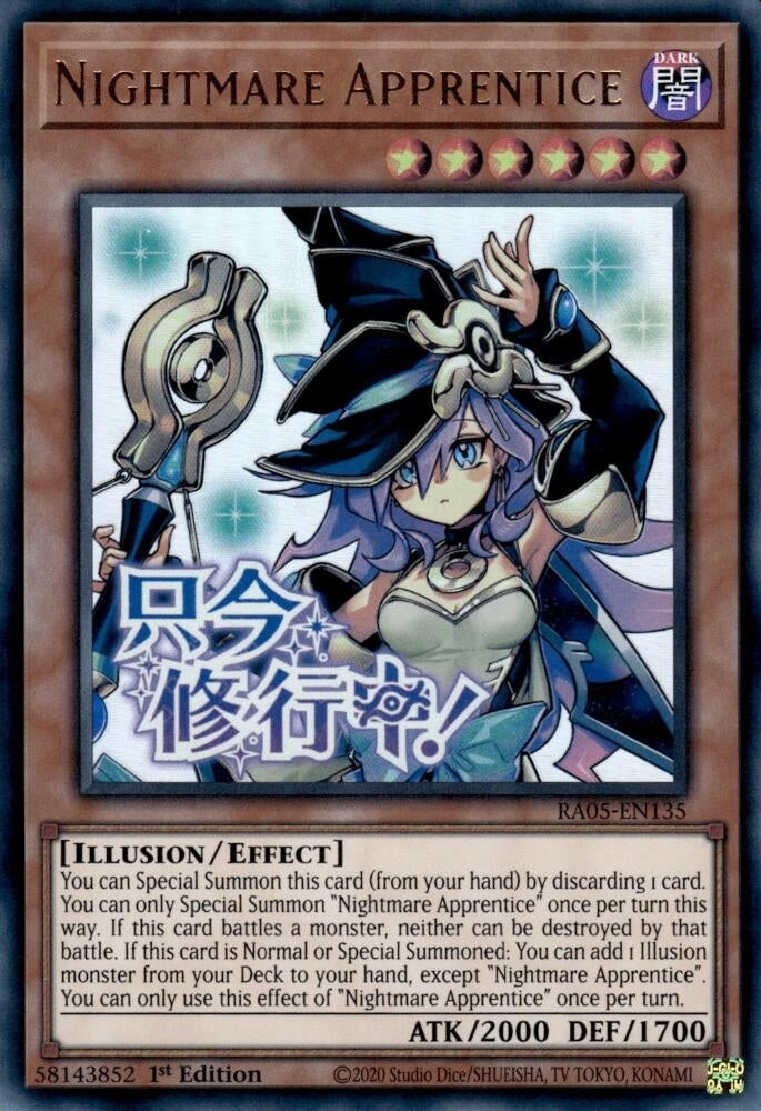 Image for Nightmare Apprentice (RA05-EN135) (RA05) - YuGiOh