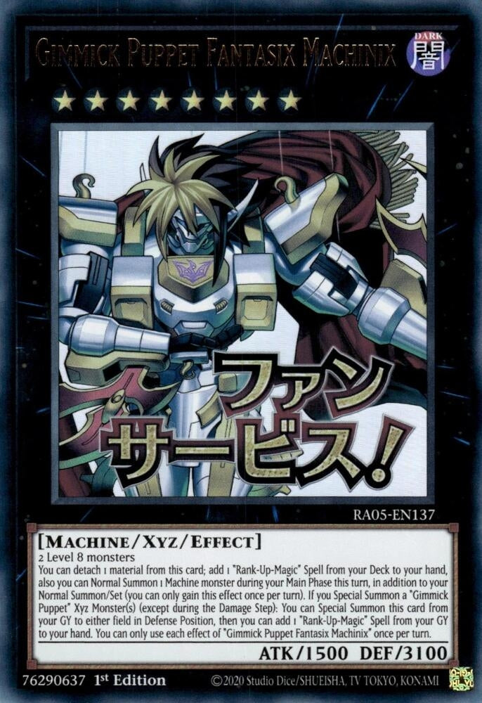 Image for Gimmick Puppet Fantasix Machinix (RA05-EN137) (RA05) - YuGiOh