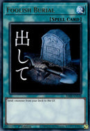 Image for Foolish Burial (RA05-EN138) (RA05) - YuGiOh