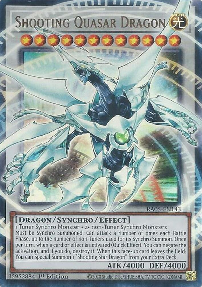 Image for Shooting Quasar Dragon (RA05-EN143) (RA05) - YuGiOh