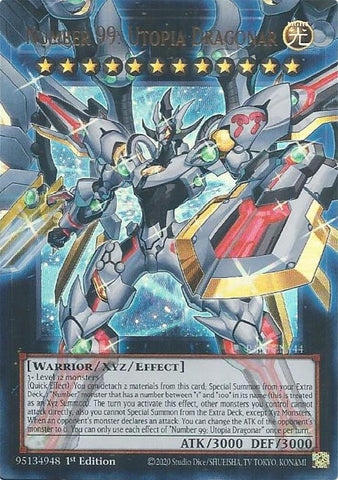 Image for Number 99: Utopia Dragonar (RA05-EN144) (RA05) - YuGiOh