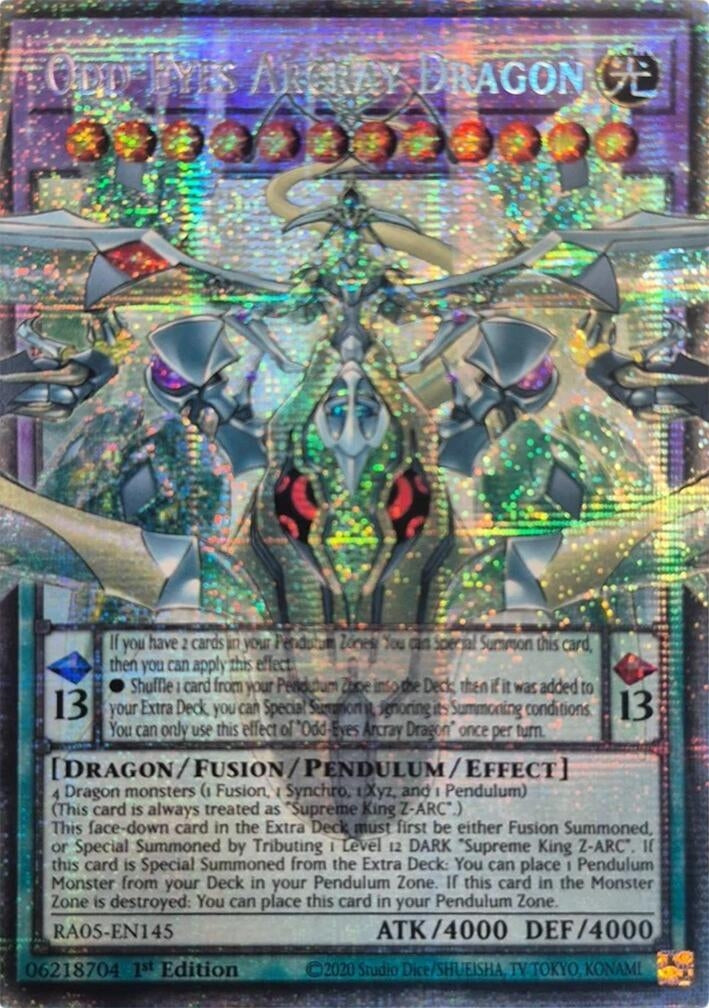 Image for Odd-Eyes Arcray Dragon (Starlight Rare) (RA05-EN145) (RA05) - YuGiOh