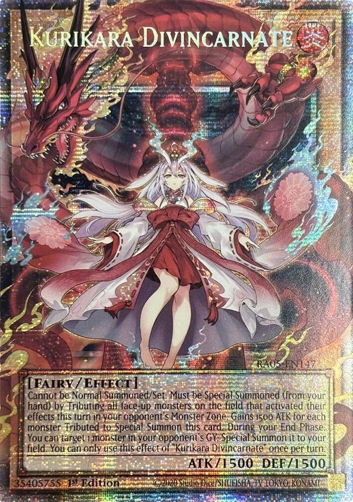 Image for Kurikara Divincarnate (Starlight Rare) (RA05-EN147) (RA05) - YuGiOh