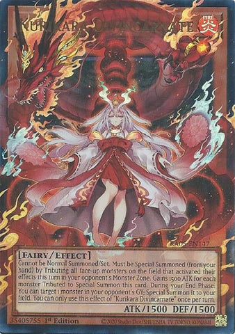 Image for Kurikara Divincarnate (RA05-EN147) (RA05) - YuGiOh