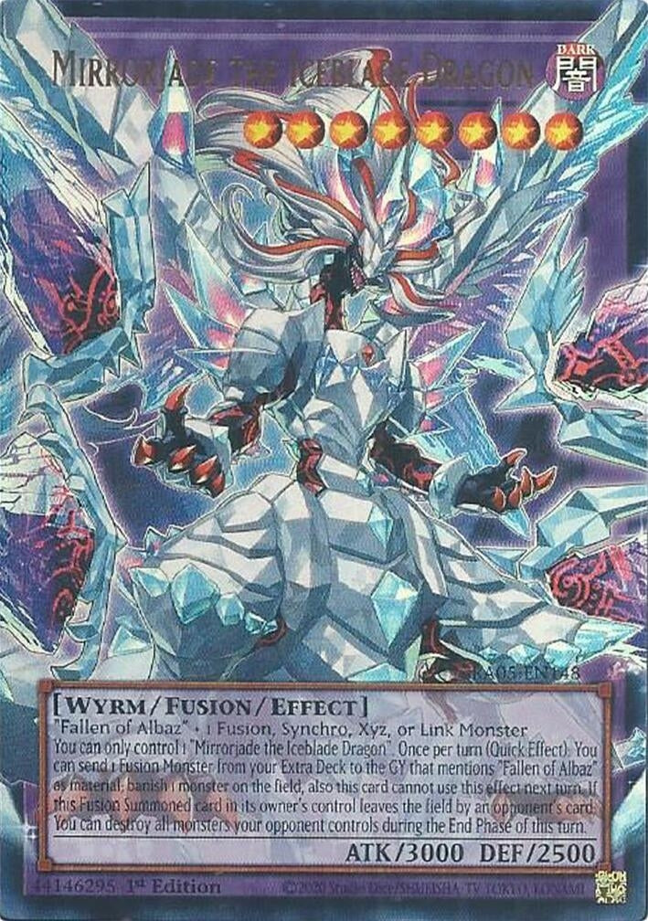 Image for Mirrorjade the Iceblade Dragon (RA05-EN148) (RA05) - YuGiOh