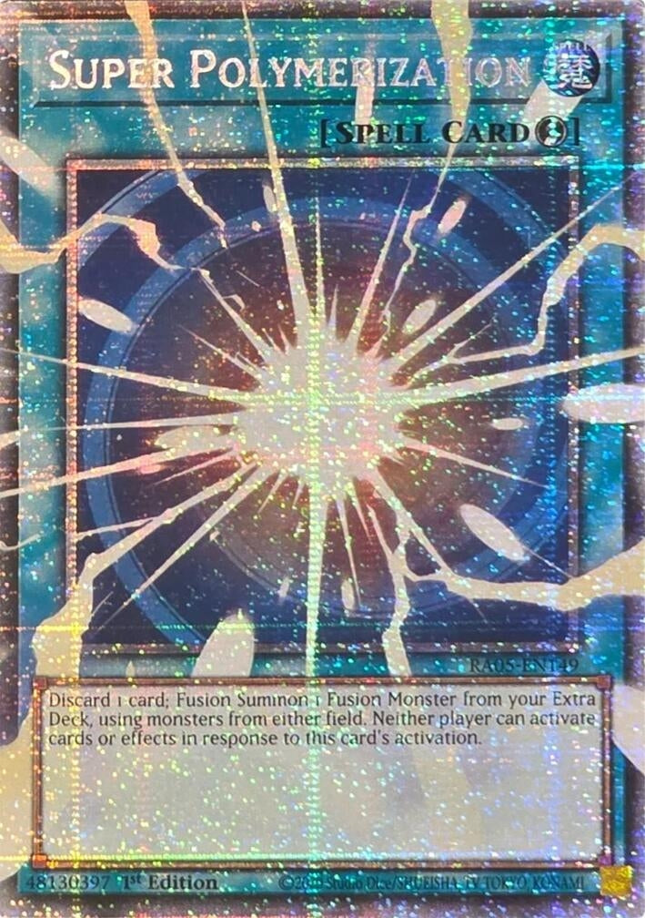 Image for Super Polymerization (Starlight Rare) (RA05-EN149) (RA05) - YuGiOh
