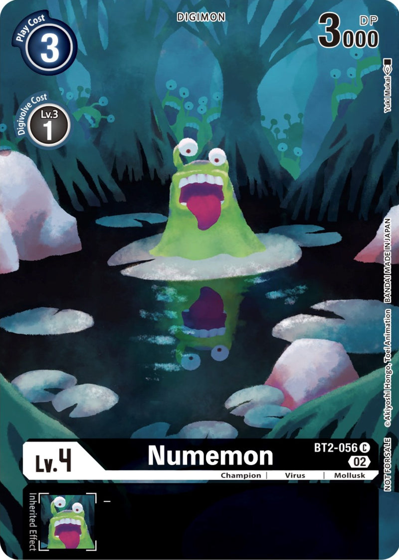 Numemon [BT2-056] (Digimon Illustration Competition Promotion Pack) [Promos de Lanzamiento de Booster Especial]