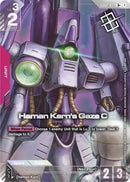 Image for Haman Karn's Gaza C (Store Tournament Winner Pack 04) (GD02-039) (GCG-PR) - Gundam Card Game