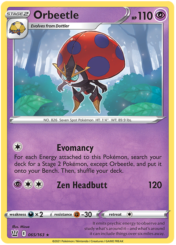 Orbeetle (065/163) [Espada y Escudo: Estilos de Combate]