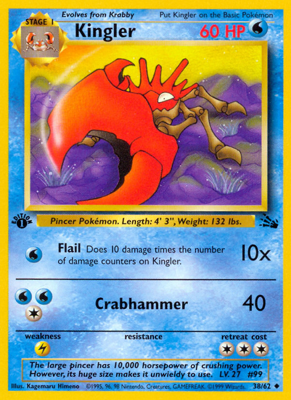 Krabboss (38/62) [Fossile Édition 1]