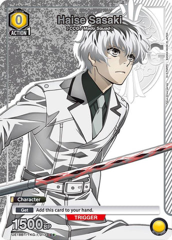 Image for Haise Sasaki (013) (C*) (UE18BT/TKG-1-013) (UE18BT) - Union Arena