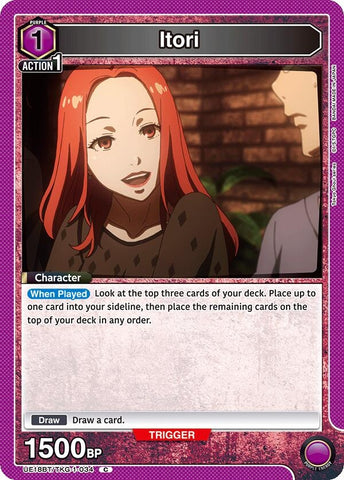 Image for Itori (UE18BT/TKG-1-034) (UE18BT) - Union Arena