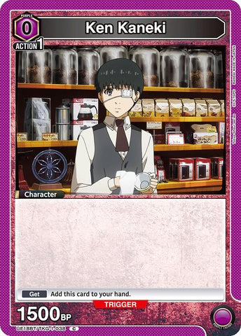 Image for Ken Kaneki (038) (UE18BT/TKG-1-038) (UE18BT) - Union Arena
