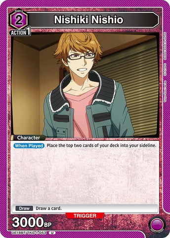 Image for Nishiki Nishio (UE18BT/TKG-1-053) (UE18BT) - Union Arena