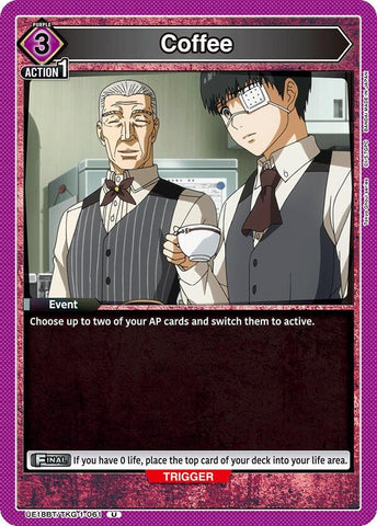 Image for Coffee (UE18BT/TKG-1-061) (UE18BT) - Union Arena