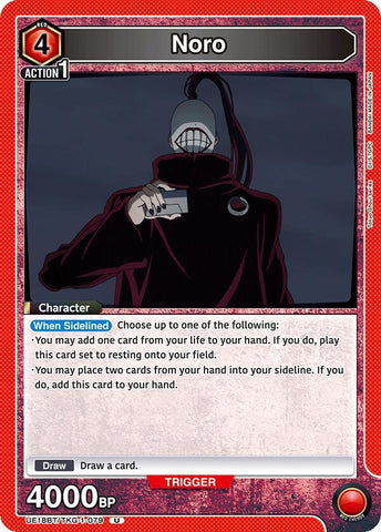 Image for Noro (UE18BT/TKG-1-079) (UE18BT) - Union Arena
