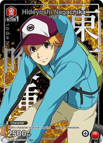 Image for Hideyoshi Nagachika (092) (U*) (UE18BT/TKG-1-092) (UE18BT) - Union Arena