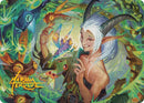 Carte artistique La faveur de Lumaret (signature dorée) [Série d'illustrations Mystères de Strixhaven]