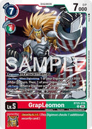 Image for GrapLeomon (BT25-016 R) (BT-25) - Digimon Card Game