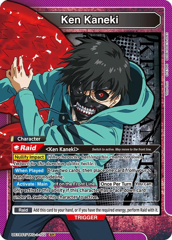 Image for Ken Kaneki (102) (UE18ST/TKG-1-102) (UE18ST) - Union Arena