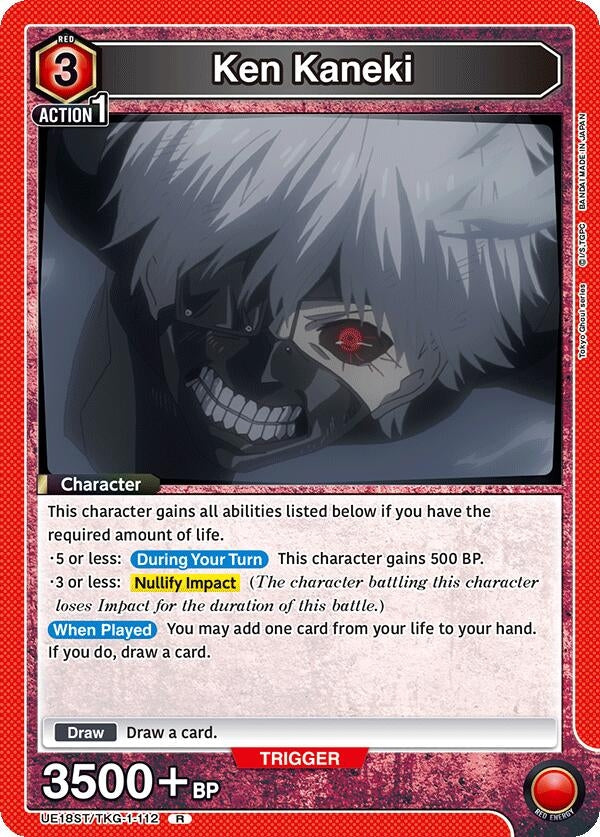 Image for Ken Kaneki (112) (UE18ST/TKG-1-112) (UE18ST) - Union Arena