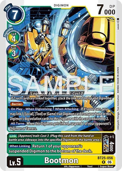 Image for Bootmon (BT25-056 R) (BT-25) - Digimon Card Game