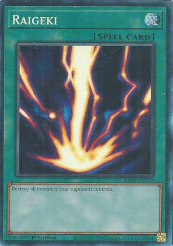 Image for Raigeki (Collector's Rare) (RA05-EN110) (RA05) - YuGiOh