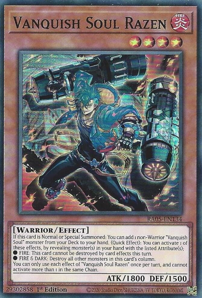 Image for Vanquish Soul Razen (RA05-EN134) (RA05) - YuGiOh
