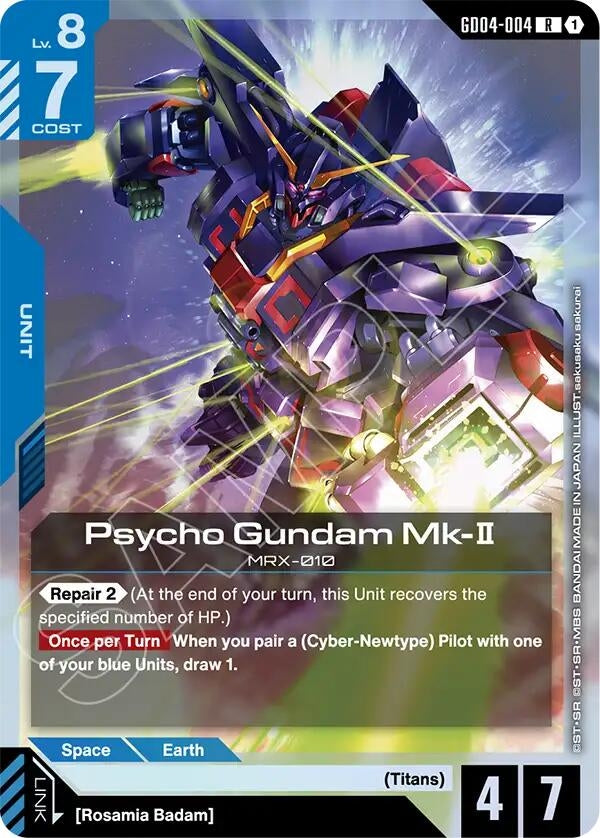 Image for Psycho Gundam Mk-II (GD04-004) (GD04) - Gundam Card Game