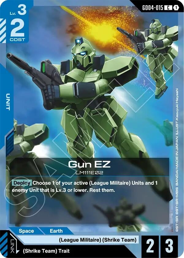 Image for Gun EZ (GD04-015) (GD04) - Gundam Card Game