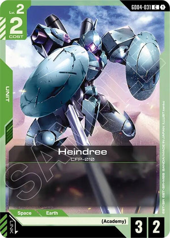 Image for Heindree (GD04-031) (GD04) - Gundam Card Game