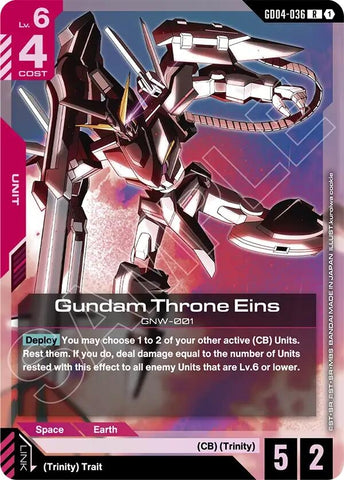 Image for Gundam Throne Eins (GD04-036) (GD04) - Gundam Card Game