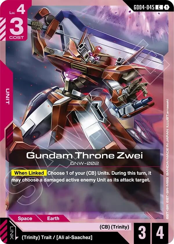 Image for Gundam Throne Zwei (GD04-045) (GD04) - Gundam Card Game