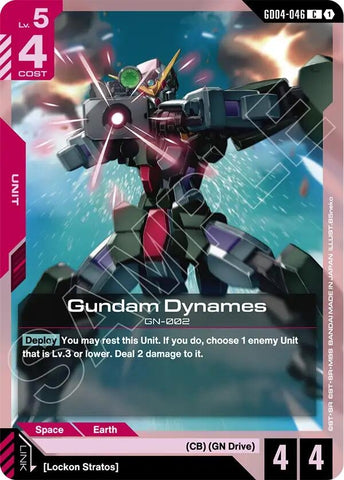 Image for Gundam Dynames (GD04-046) (GD04) - Gundam Card Game